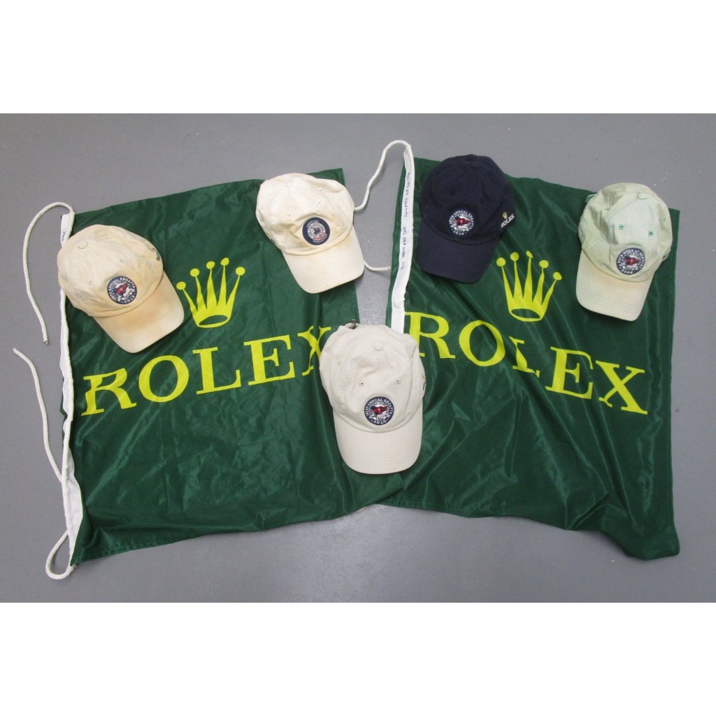 Regatta Yachting Rolex Lot Hats Flag Nyc Sailing RacingIssued 20082015